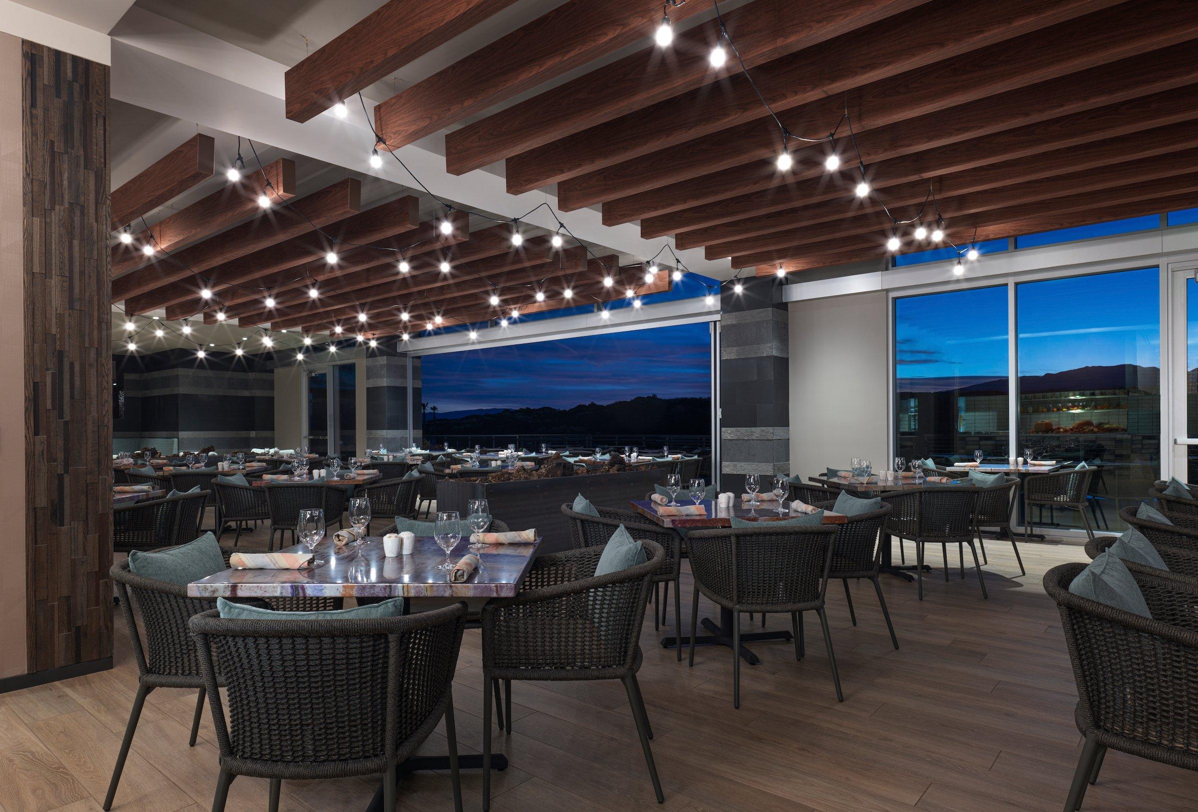 Inside an empty Latitude at Black Desert Resort