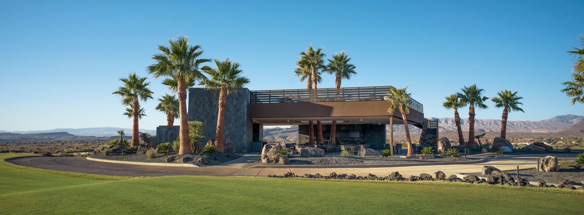 Exterior of Oasis Restaurant 