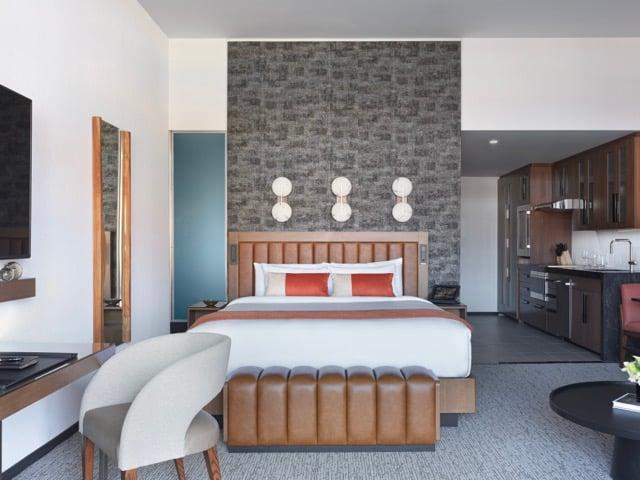 The interior of the Resort Hotel Studio King