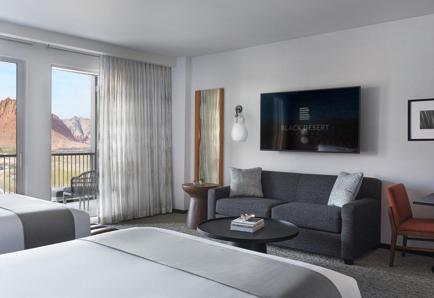 The interior of the Resort Hotel Studio Queen