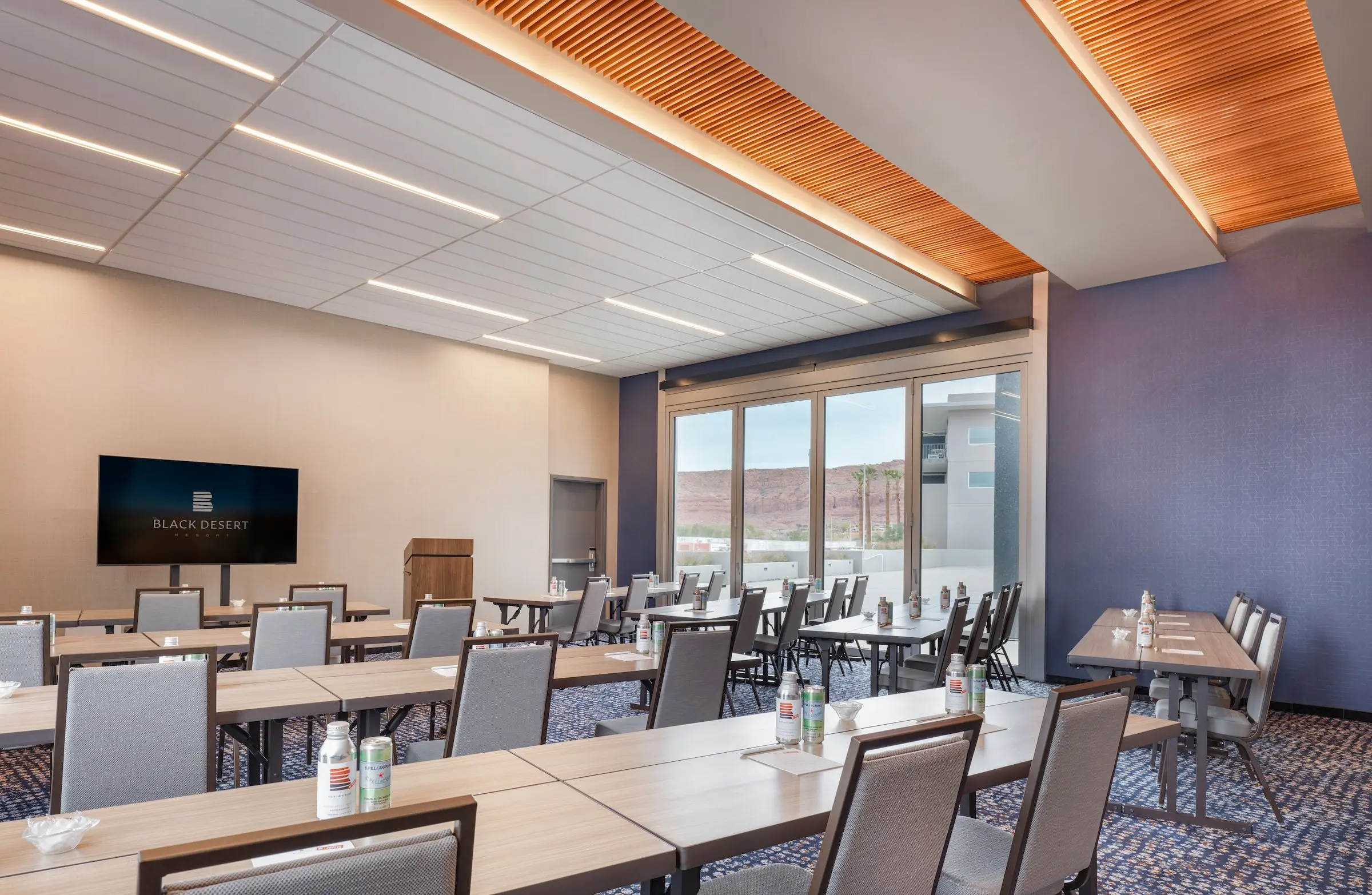 The black Pearl venue at Black Desert Resort