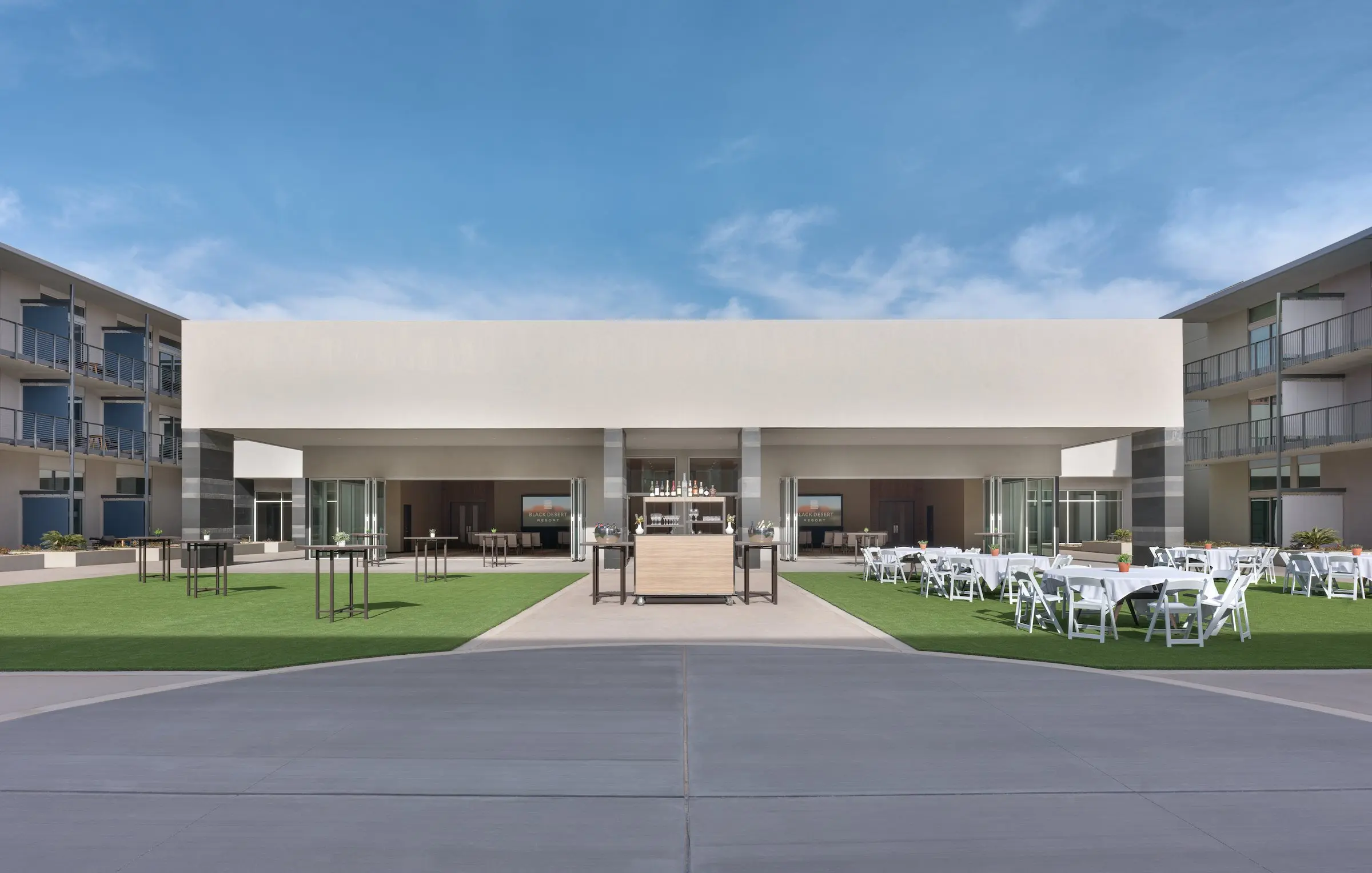 South Terrace venue at Black Desert Resort