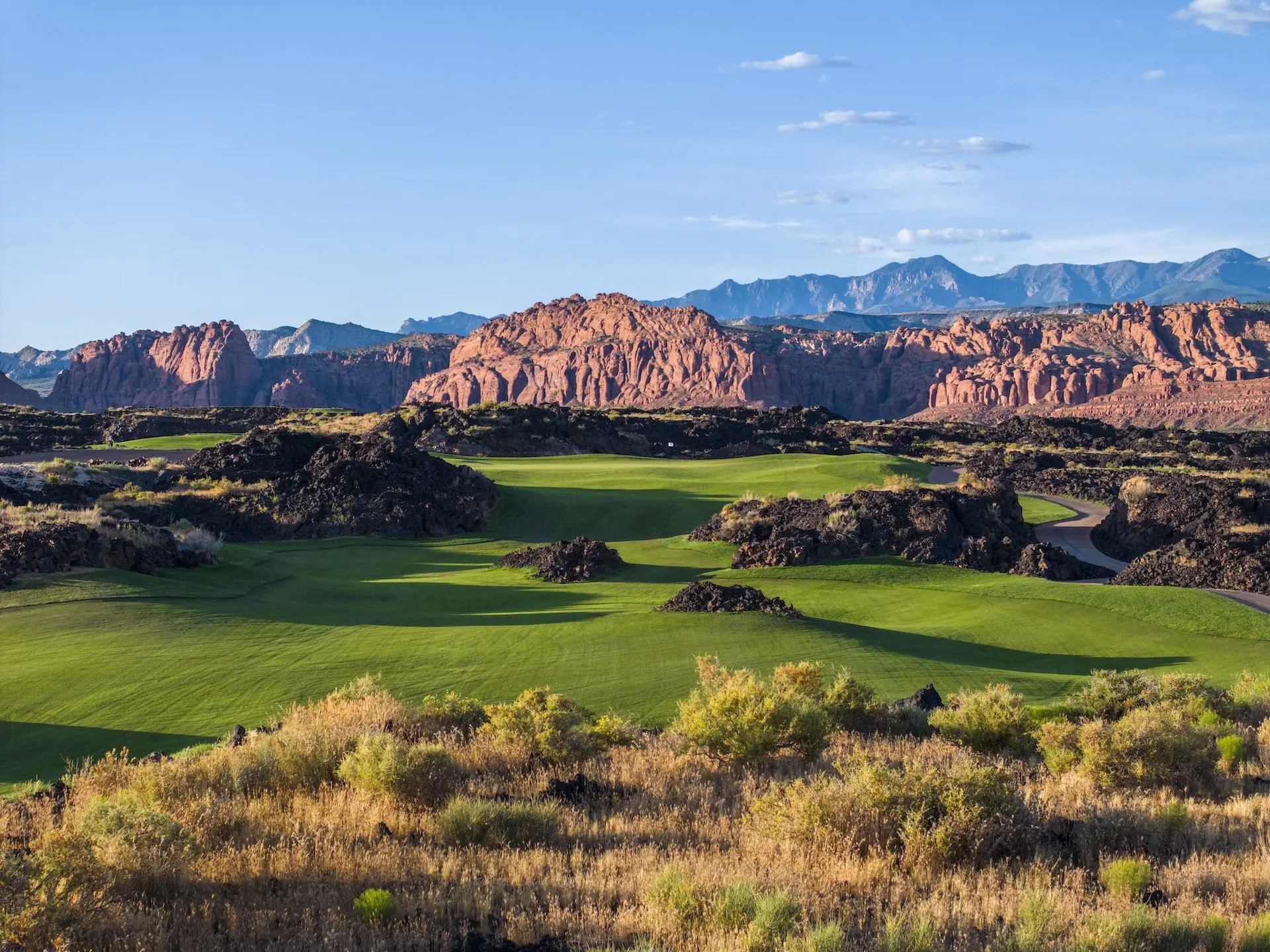 exterior view of the mountains