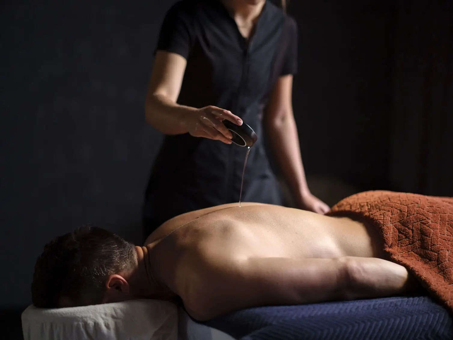 Body Massage with Oil