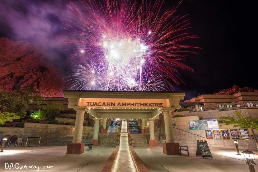 tuacahn fireworks